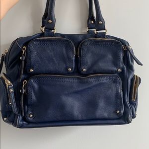 COPY - Kate Space blue leather bag